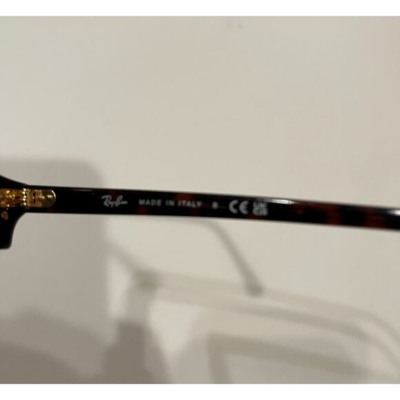 Ray-Ban Clubround Classic Sunglasses Red Havana Frame Green Lenses - Picture 5 of 6